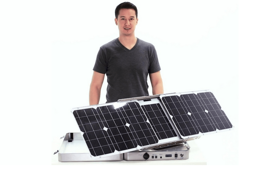 Aspect Solar Portable Sun-Tracking Solar Generator