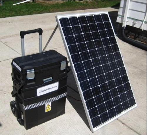 Solar Panel And Generator