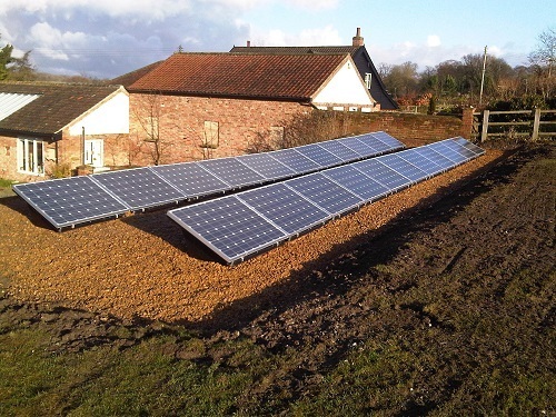 On Ground Solar Panels