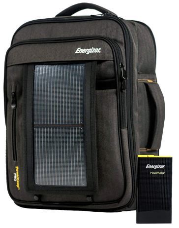 Energizer PowerKeep PRO Solar Executive Backpack Briefcase