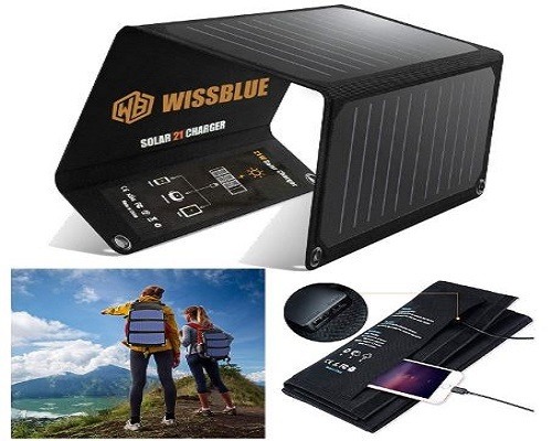WissBlue 60W Solar Charger