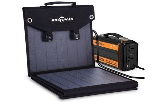solar panels camping