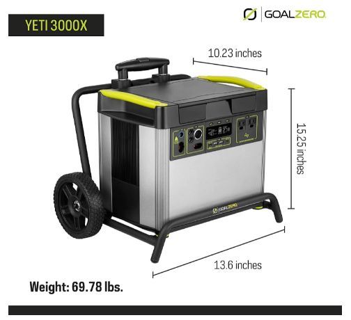 Goal Zero Yeti 3000x Portable Power Station Review
